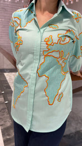 World Map Shirt